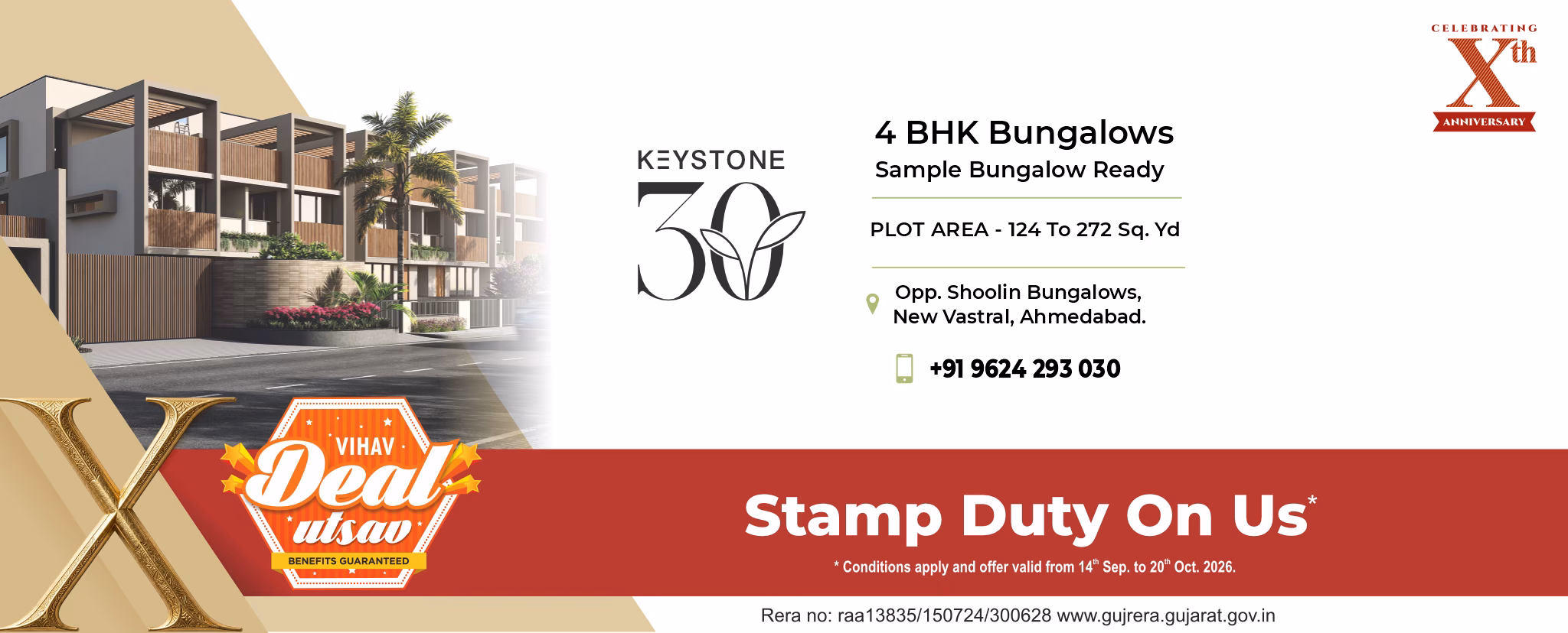 Keystone 30 — 4 BHK Standalone Bungalows Deal Utsav